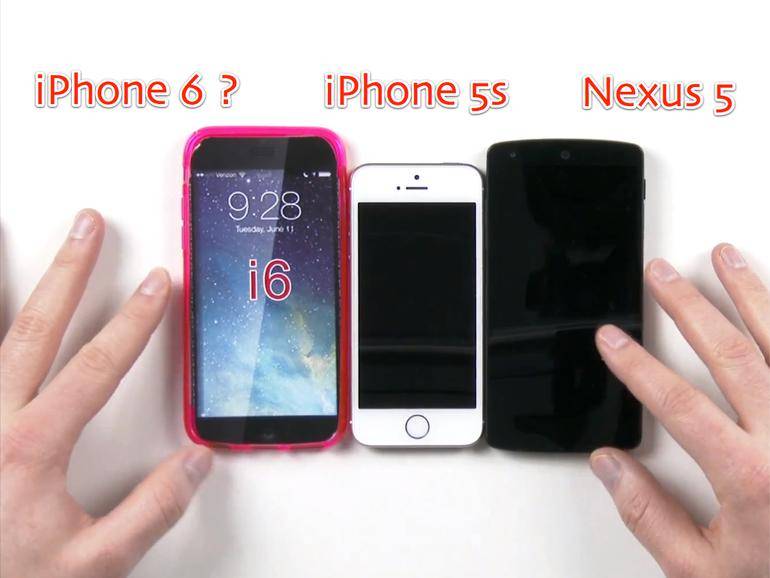 Vergleich mit der Konkurrenz: So groß wird das iPhone 6