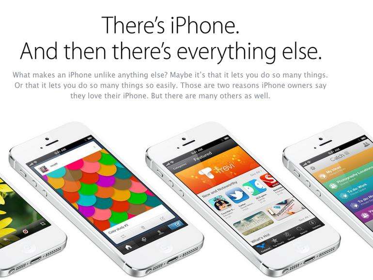 Apple überarbeitet iPhone-5-Seite nach Galaxy-S4-Präsentation
