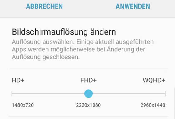 Galaxy S8: Leistungsmodus aktivieren