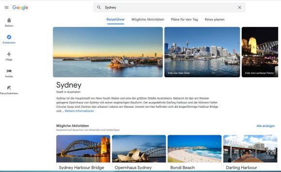 Das neue Google Travel ist da