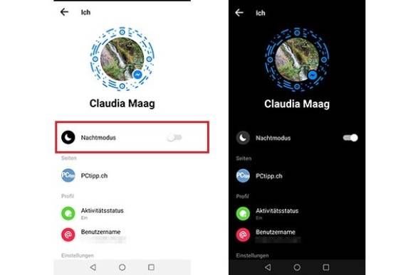 Facebook Messenger: Nachtmodus ist offiziell verfügbar