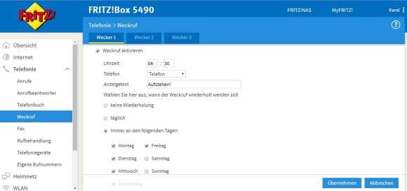 Fritz!Box: So nutzen Sie den Router als Wecker!