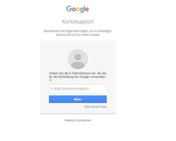 Gelöschtes Google-Konto reaktivieren